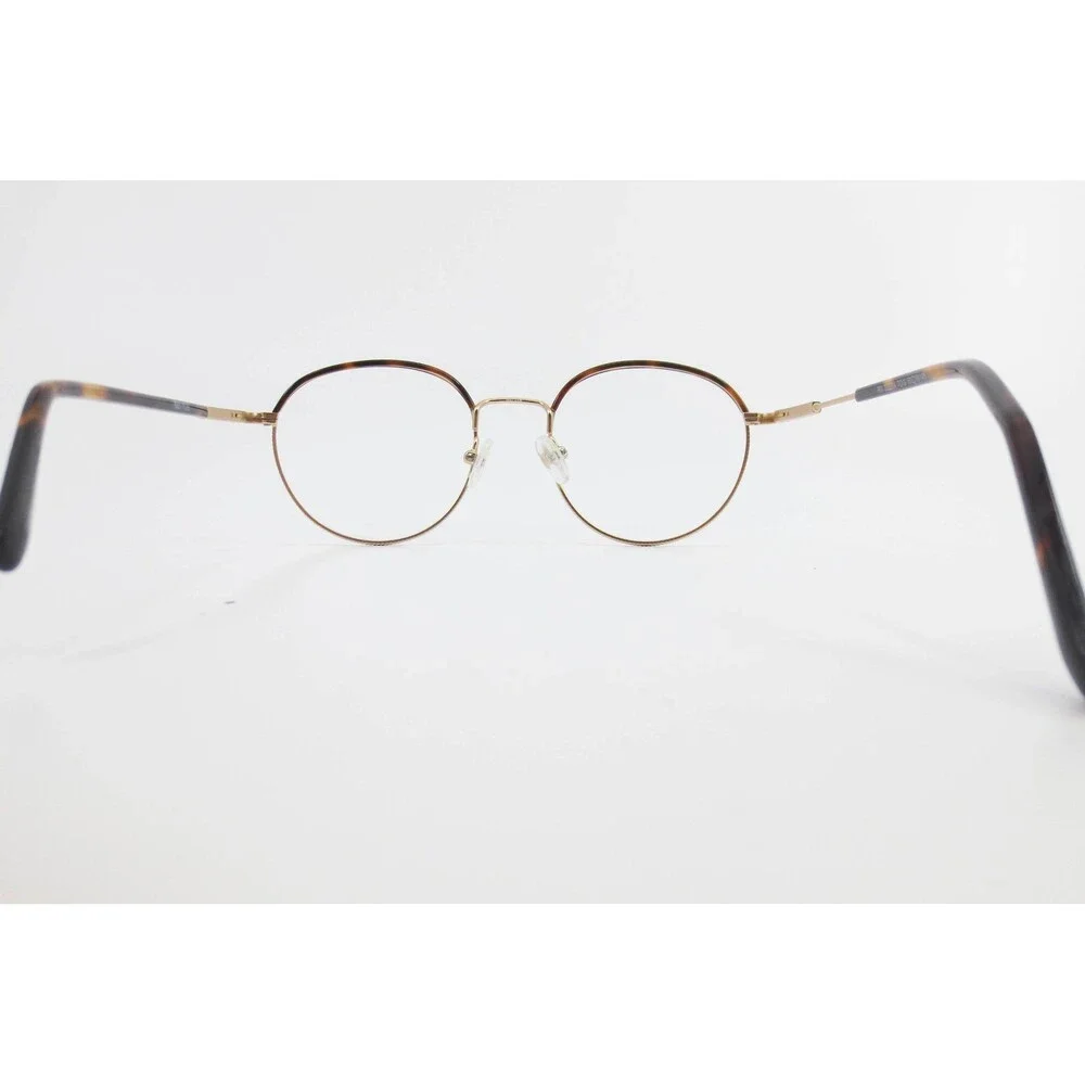 Robert Mitchell RM 202214 TO/G Gold Tortoise Round Eyeglass Frames 50-19-145